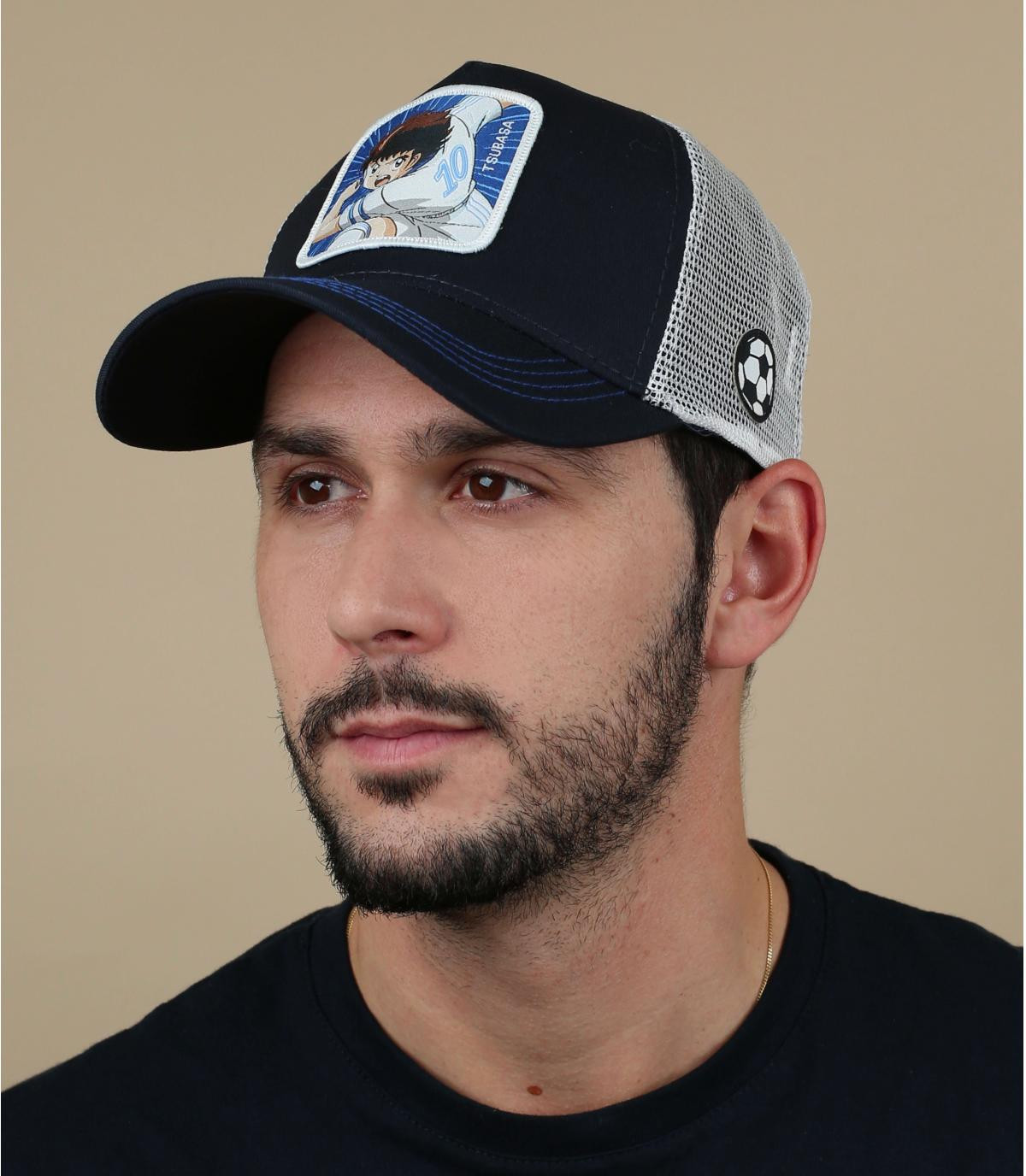 trucker Olivier Atton blau weiß Trucker Olivier Atton